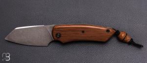    Couteau " Biggy " custom par Charron Baptiste BC Coutellerie - Micarta