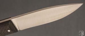    Couteau " Blackcat " custom par David Breniere - Fibre de carbone et 90McV8