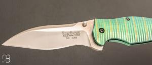 Couteau " Bump 1590GR #0369  " par Kershaw - Titane et S30V