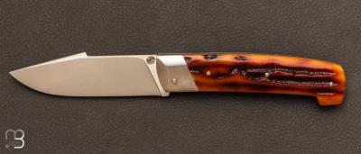 Couteau de collection modèle "Citrea" par Louis Blanchet Kapnist