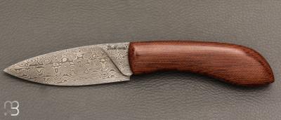  Couteau " Edcix " custom de Florent Dall'ava - L'atelier Dall'ava - Micarta et lame damas