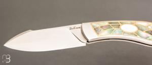  Couteau " Edcix " custom de Florent Dall'ava - L'atelier Dall'ava - Nacre