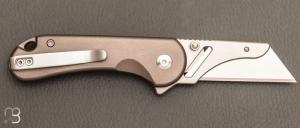  Couteau " Elementum Utility " de Civivi - Grey Aluminium