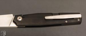   Couteau " Frame-Lock custom " par Florian Dreyer FD-Knives - Titane et RWL34