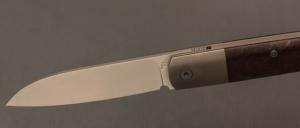    Couteau "  Fructis Lag " custom de Stéphane Espi - Micarta WW2 et lame en RWL34
