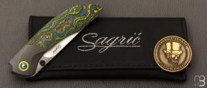    Couteau " Ghost " custom de Stéphane Sagric - Fatcarbon et RWL-34