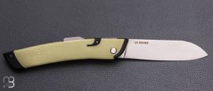  Couteau de poche " Glenn Da Viken " - Acier MA5 et filets de pêche recyclés