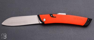  Couteau de poche " Glenn de la SNSM " - Acier MA5 et filets de pêche recyclés