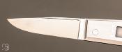 Couteau " Hemi " pompe arrière lame RWL-34 par Nicolas Couderc