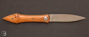 Couteau  "  L'Oegopsyde " fait main par Laraud Blade  - If et 14C28