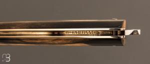 Couteau " L'Olonnois " de L'atelier du capitaine - ébène royal