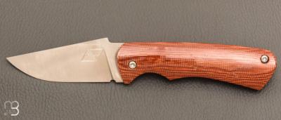  Couteau " Le 05 " par MTBlades Benjamin Thuillier - Micarta et lame en 14C28