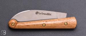    Couteau " Le Grenoblot "pliant par l'âme de la Fure - Noyer