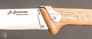   Couteau " Le Jurassien Sécurisoux " par L'âme et la matière - Chêne