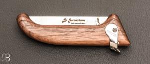  Couteau " Le Jurassien Sécurisoux " par L'âme et la matière - Noyer