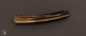 Couteau Le Thiers Corne Blonde 13CM par la Coutellerie Cognet