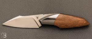  Couteau " Liner lock " custom par Samuel Jugieau - Richlite et lame en RWL34