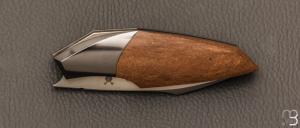  Couteau " Liner lock " custom par Samuel Jugieau - Richlite et lame en RWL34