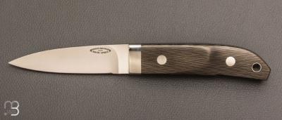   Couteau " Loveless Stiffhorn " par Shaun Bruwer - Fatcarbon et lame en RWL34