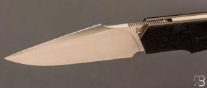    Couteau " Lultrafort Poker " de Rémi Lavialle - Ébène et RWL34 
