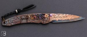   Couteau "Fujin N°001" Limited Edition 25ème anniversaire par Mcusta