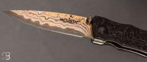   Couteau MC33C-NB Limited Edition 25ème anniversaire par Mcusta