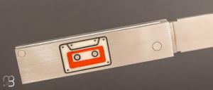   Couteau " O² Cassettes ressort invisible " par Nicolas Couderc - RWL34