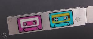     Couteau " O² Cassettes ressort invisible " par Nicolas Couderc - RWL34
