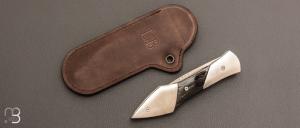    Couteau " L'Oegopsyde " fait main par Laraud Blade  - Gnou et 14C28