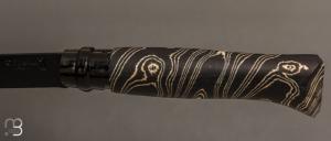      RARE - Couteau Opinel N°08 200 ans Maison Berthier lame Noire