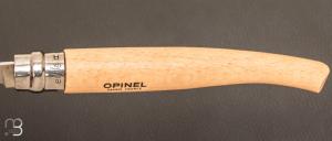 Couteau Opinel effilé N°12 inox hêtre - Nouvelle Version