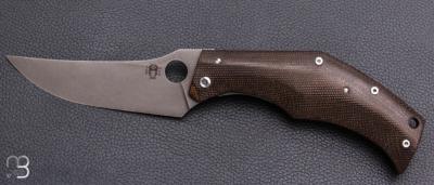  Couteau " Persistent " custom par Torpen Knives - Jérôme Hovaere - Micarta et N690Co