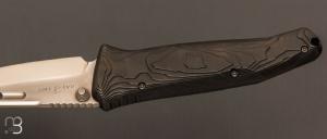   Couteau " SAI L022 BK par Rockstead - Titane et Clad ZDP189 / VG10