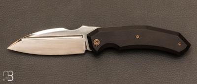 Couteau "Speartak" fibre de carbone et lame en RWL34 de GTKnives - Thomas Gony