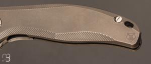   Couteau " Stellar " par Shirogorov - Titane et M390