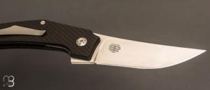    Couteau " Tactical Empire " par Jean Pierre Martin - Tashi Bharucha Design - Fibre de carbone et RWL34