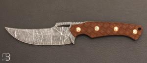 Couteau  " Toundra " fixe par Opus Knives - Kydex et 14c28N