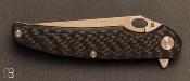 Couteau " Voron " Titane et fibre de carbone par Cheburkov