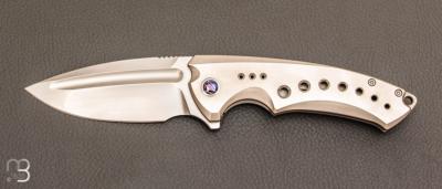 Couteau pliant WE KNIFE Limited Edition Nexusia Frame Lock Flipper - 034/155