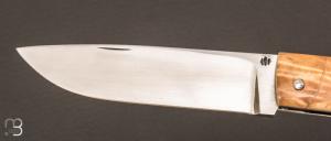  Couteau " custom " RWL-34 et fourche de peuplier par Philippe Lemonnier