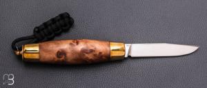Couteau  de Morutier par Boréal - Genévrier et lame en 12C27