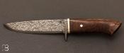 Couteau de chasse de Jean Paul Sire Noyer et Damas