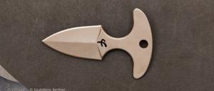 Couteau de cou Push Dagger Silver