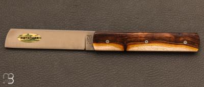 Couteau de poche 20/20 pistachier par Le Fidle