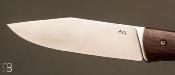 Couteau de poche Tedesco Bois de fer par Adrien Giovaninetti