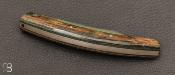 Couteau de poche le Thiers Ivoire de mammouth par Cognet