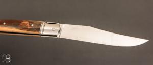  Couteau  " pièce unique " custom de Jérôme Bellon - Ivoire de mammouth et RWL34