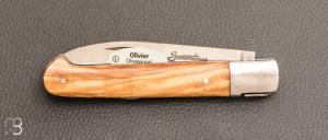  Couteau régional pliant le Sauveterre 9 cm olivier
