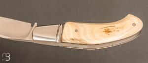    Couteau " slipjoint " par Honoré Vilain - RWL34 et ivoire de mammouth