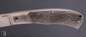     Couteau " slipjoint " full acier par Vincent Lafaye